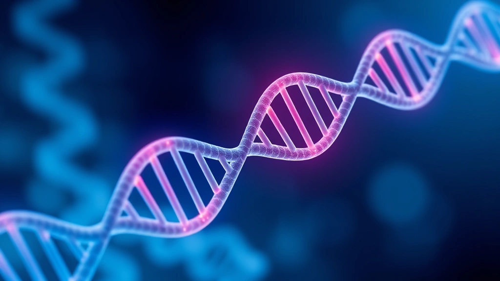 Conceptual illustration of an RNA interference therapeutic silencing a gene