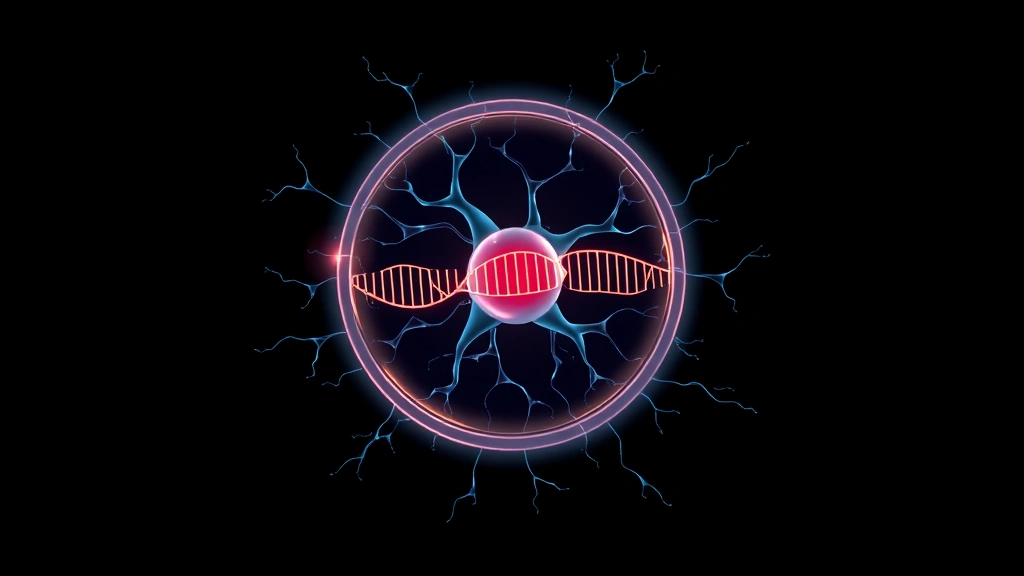 Illustration of the APOE2 gene protecting brain cells