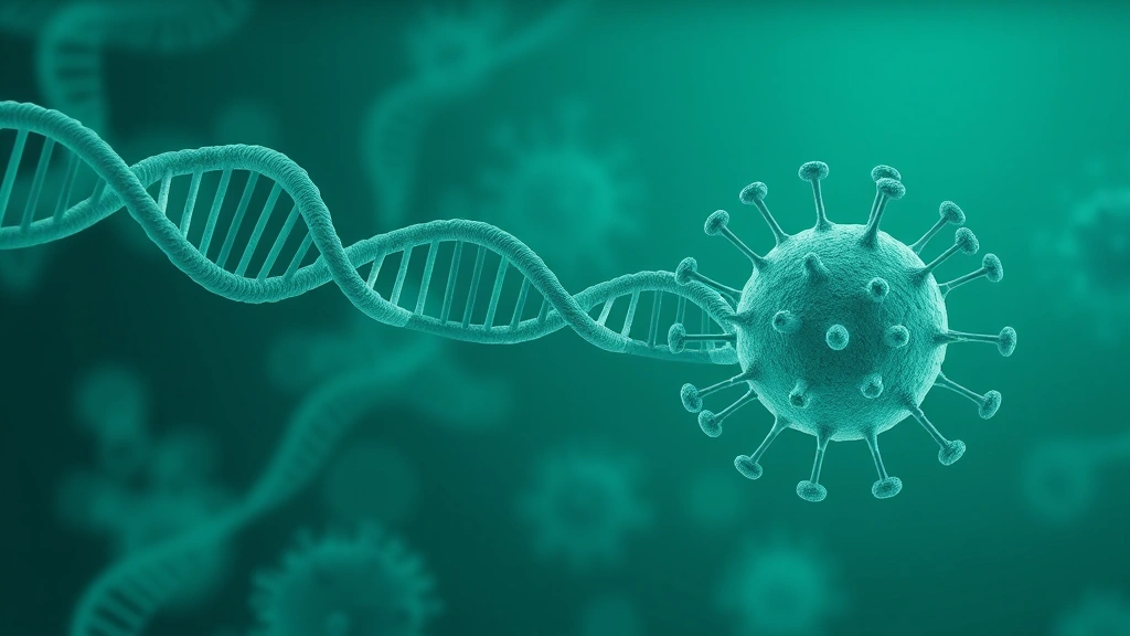 Illustration of CRISPR making prostate cancer visible to immunotherapy
